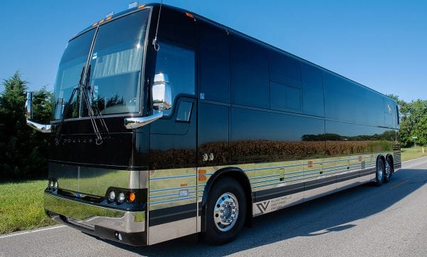 Shocker entertainer tour bus