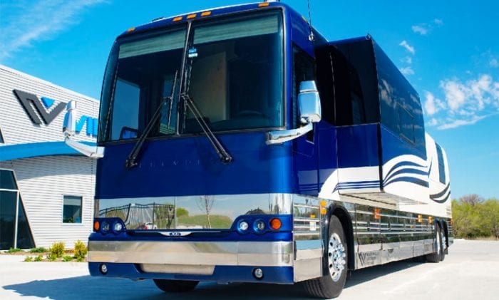 Tour bus rental company