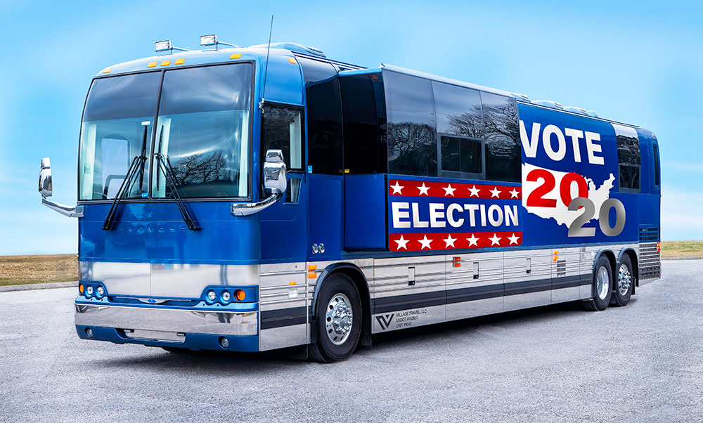 political tour bus political tour bus