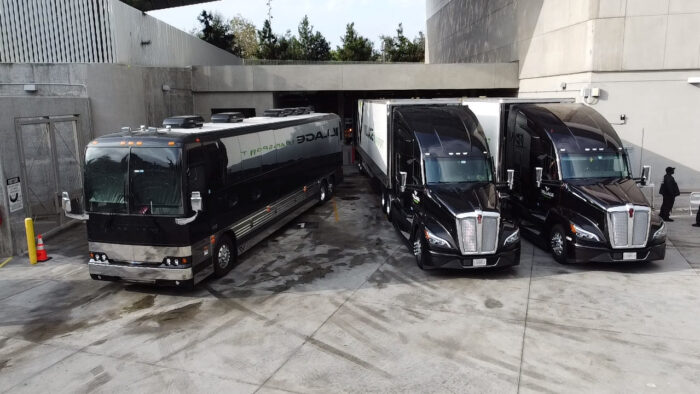 Tour Trucks With Coaches