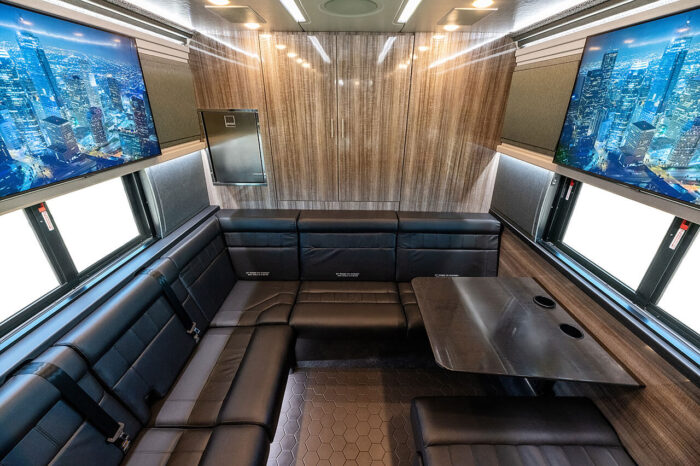 Tour Bus Rear Lounge Betty White