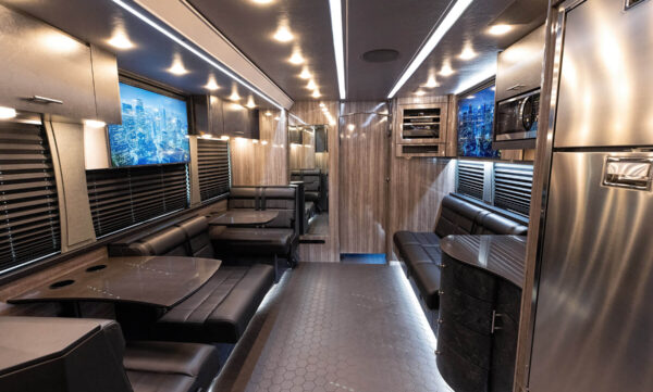 Entertainer Tour Bus Interior