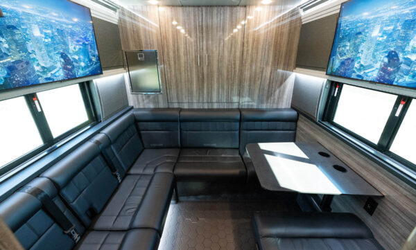 Tour Bus Rear Lounge