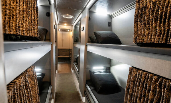 Twister Tour Bus Bunks
