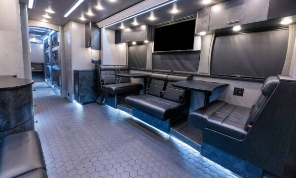 Midnight Entertainer Coach Front Lounge