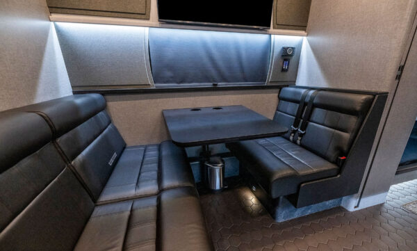 Midnight Entertainer Coach Rear Seating