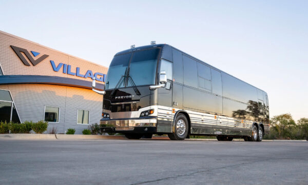 Midnight Prevost Tour Bus