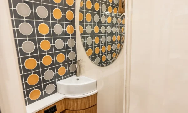 Outlaw Tour Bus Bathroom