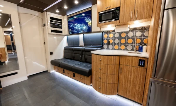 Outlaw Tour Bus Main Lounge
