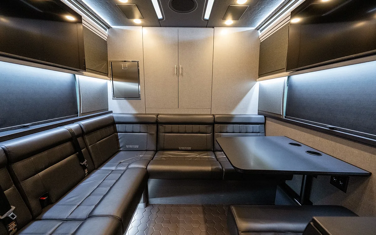 Custom Prevost X3 45 Vip Custom Motorcoach Interior