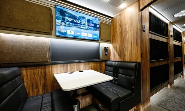 Storm Entertainer Coach Rear Seating And Tv