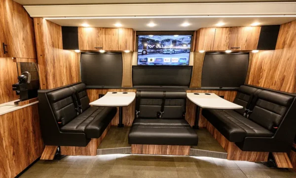 Sandman Entertainer Tour Bus Interior